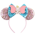Nieuwste Mickey Mouse Oren Hoofdband Kid Adult Festival Party Pailletten Strik Haarband Vrouwen Baby Girl Party Haar Accessories