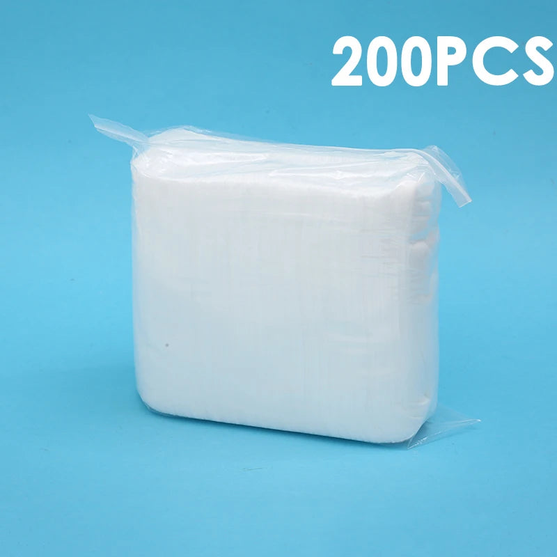 30/200Pcs Of Dust Removal Paper Disposable Household Dust Removal Cloth Electrostatic Mop Pad Floor Tile Floor Cleaning Supplies