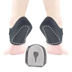 Plantar Fasciitis Heel Spur Foot Support With U-Shaped Silicone Gel Heel Cups for Heel Pain Relief Insoles for Man Woman Walking