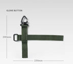 1/3/5pcs Outdoor Keychain Tactical Gear Clip Keeper Pouch Belt Keychain Webbing Gloves Rope Holder Military Molle Hook