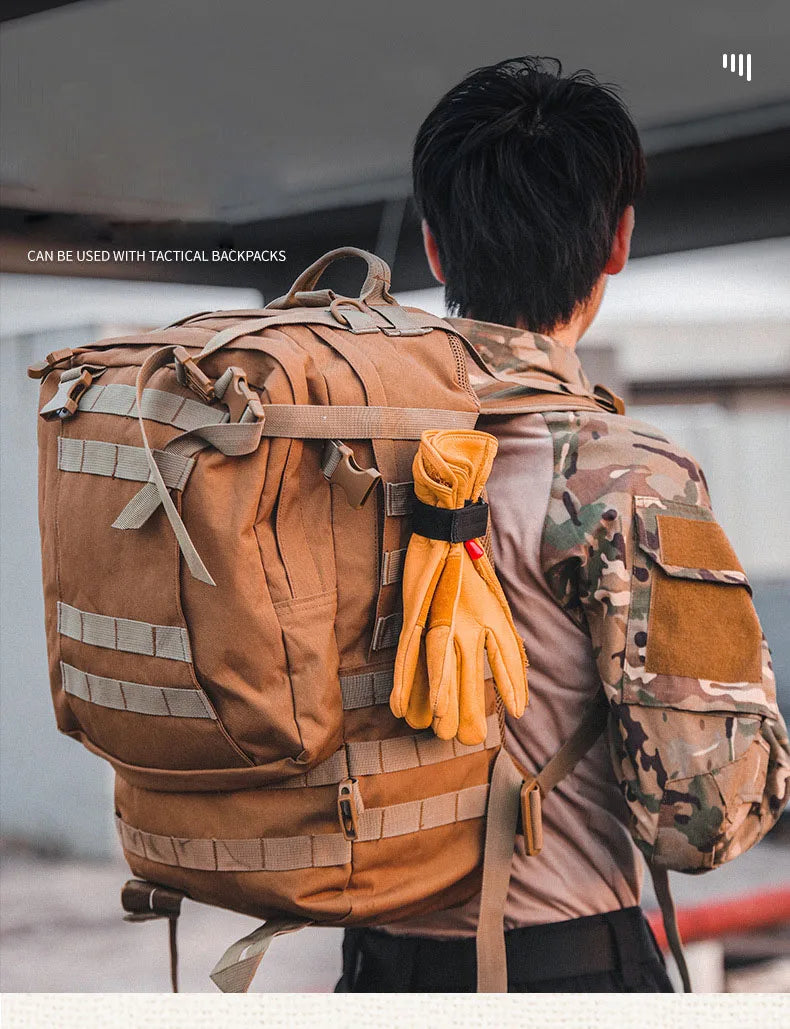 1/3/5pcs Outdoor Keychain Tactical Gear Clip Keeper Pouch Belt Keychain Webbing Gloves Rope Holder Military Molle Hook