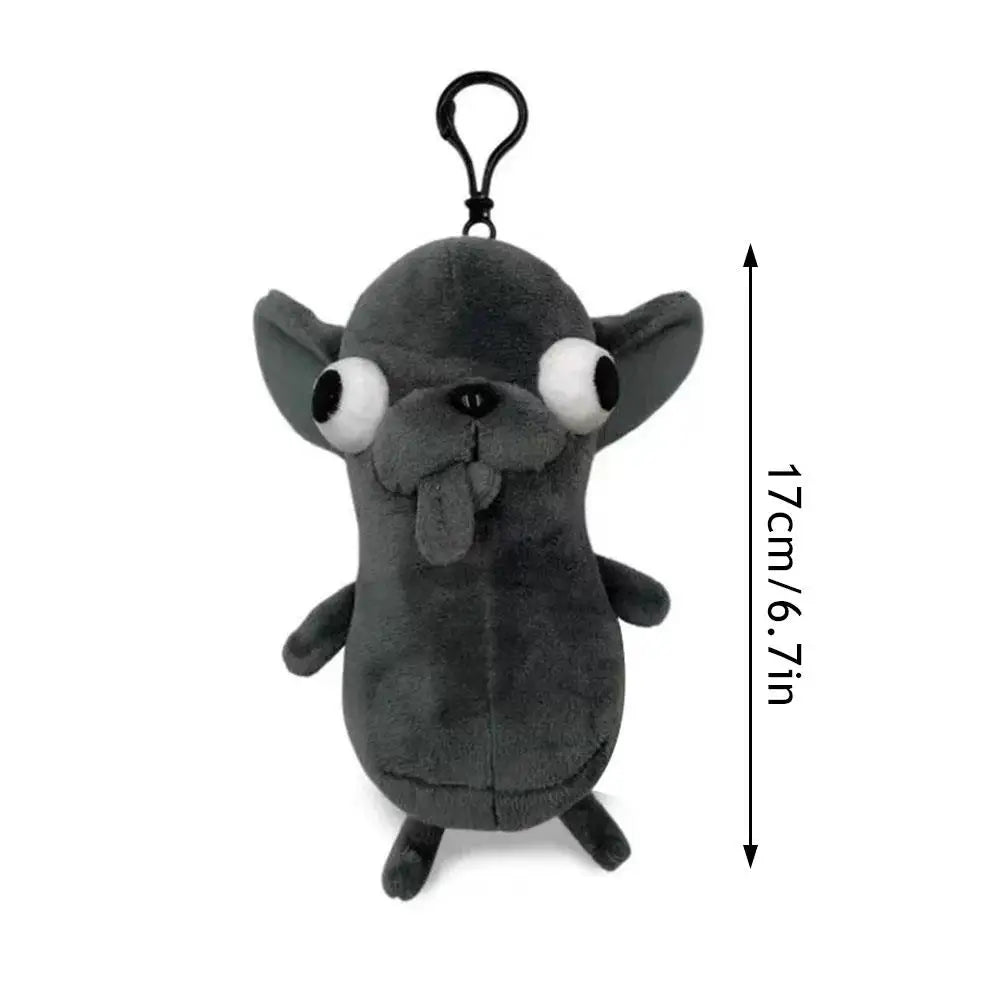 Cute Plush Pet Puppy Keychain Stuffed Animals Chihuahua Doll School Backpack Pendant Weird Cute Plush Puppy Pet Gift Kids Toy