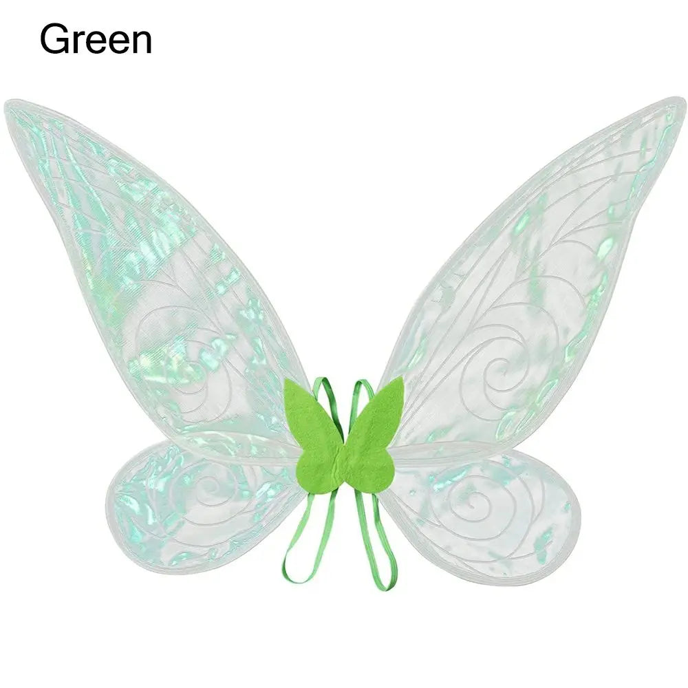 Butterfly Fairy Wings Costume Women Girls Sparkle Princess Angel Wing for Halloween Party Favor Cosplay Costume Dress Up Props