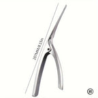 Stainless Steel Shrimp Deveined Device - Ergonomic Fishbone Design，Easy Shell Removal，Kitchen Seafood Preparation Gadget