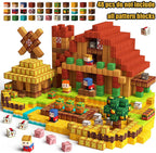 Magnetic Building Blocks Mine World Magnetic Mine Exploration Construction Brick Cube STEM Toy Set Gift for Boy Girl Children