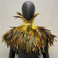 Dress Cape Halloween Wedding Party Shawl Scarf Women Neck Scarves Woman Gothic Style Snood Children Turkey Shawls Feather Y2k