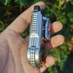 EDC Fidget Sliders Fidget Toys Tuning Fork Fidget Spinner Magnetic Push Egg Mechanical Ratchet Slider Crisp Sound