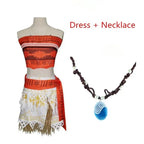 2024 Anime New Ocean Odyssey cosplay Moana Moana costume Halloween performance costume Moana