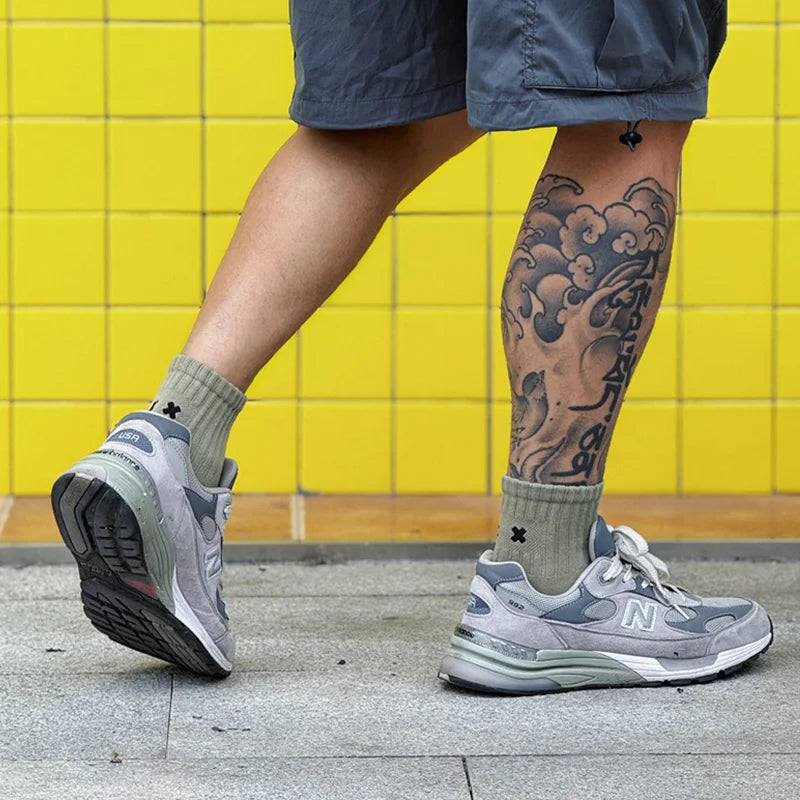 Casual Socks Ankle Socks Men's Cotton Socks Fashion Breathable Comfortable Socks