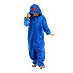 Cartoon Kigurumi For Children Kids' Animal Onesie Pyjamas Dog Wolf Dragon Dinosaur Halloween Carnival One-piece Costume Homewear