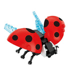 Moc Insect Animal Model Bee Ant Butterfly Cricket Grasshopper Set Building Blocks Diy Children Puzzle Assemble Toys Boy Kid Gift