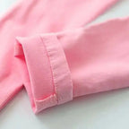 3-12-Year-Old Girls Pencil Pants Elastic baby Leggings 2024 New Slim Fit Children's Leggings Solid Color Imitation Jeans
