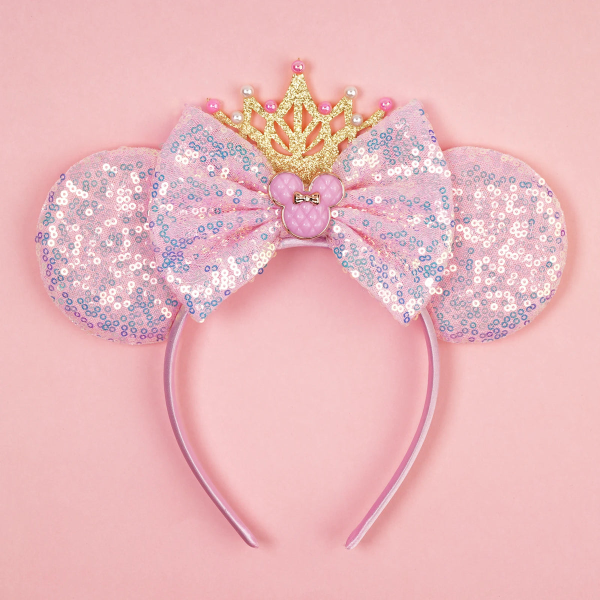 Classic Headband Mouse Shaped Mouse Ear Women Hairband for Party Festival Wear Exquisite Girls Hair Accessories