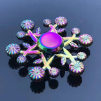 Dragon Wings Hand Spinner Alloy Low Noise Metal Rainbow Finger Spinner Anti-Anxiety High Speed Fingertip Gyro Birthday Gift