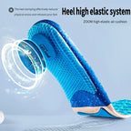 1Pair Sport Silicone Insoles for Shoes High Elastic Shock-absorbing Insole for Feet Arch Support Orthopedic Men Women Shoe Sole