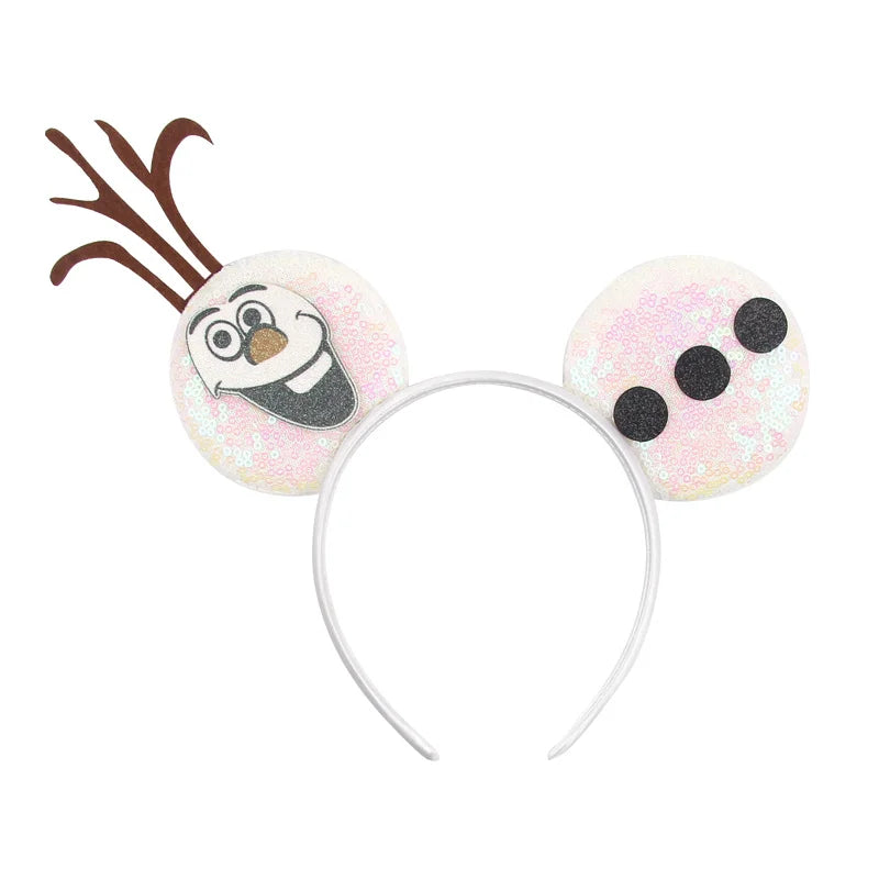 Boys Cute Mouse Ears Headbands Mickey Mouse Hairband With No Bow Party Festival Cosplay Christmas Birthdays Hair Accessories