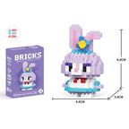 Disney Zootopia Small LinaBell Building Blocks Judy Nick Model Donald Duck Education Lotso Toys Mickey Mouse For Kids Birthday