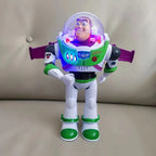 New In Stock Toy Story Buzz Lightyear Electric Walking Robot Doll Action Figure Pixar Model Toy Suitable For Kids Birthday Gift