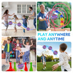  Flying Ball Children's Hand Controlled Color LED Cosmic Globe 360 °Rotating Suspension Ball Suitable for Indoor and Outdoor Toy