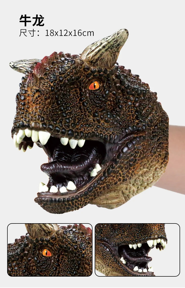 Scientific and Educational Cognitive Glove Model, Simulated Dinosaur, Children's Interactive Entertainment Hand Puppet Toy