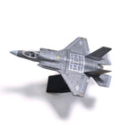 1 Piece DIY Puzzle Building Blocks Military Model Assemble Collection Toys F14 F35 B2 Fighter AH64 Helicopter Model Ornament Toy