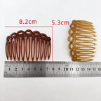 24PCS Simple and Stylish Four Color 9/11/23 Teeth French Twisted Hair Combs For Women and Girls Headwear Hair Accessories