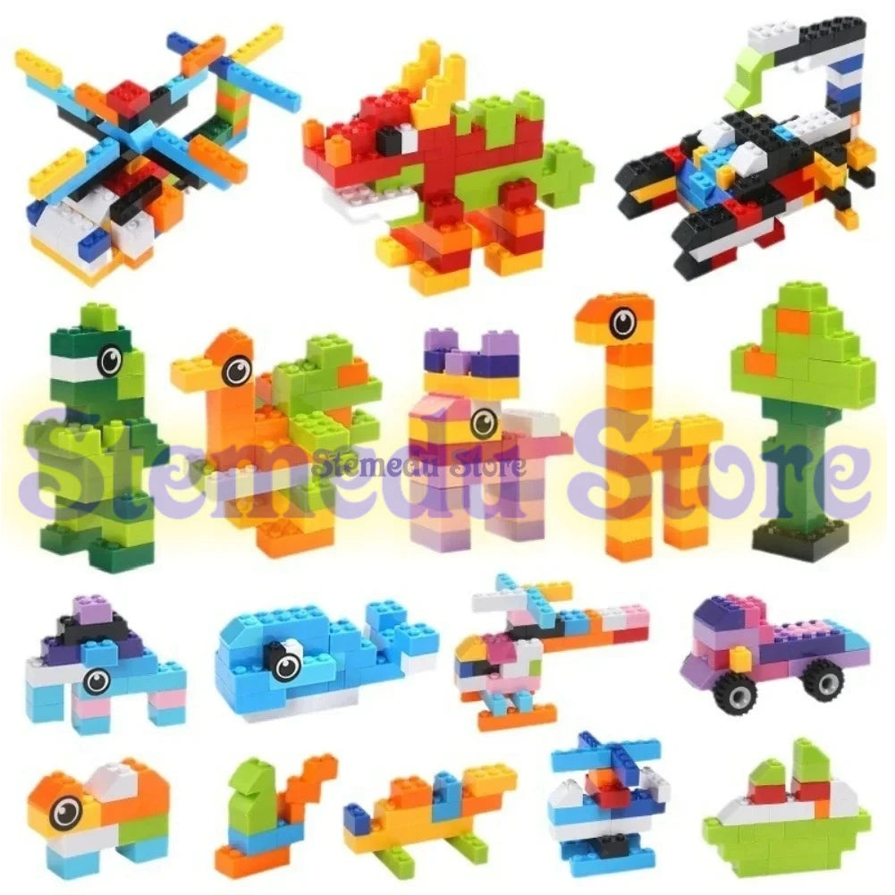 125/250g Building Blocks Bulk Lot Pack Sorted By Color Bricks Block Plate Small Particles Bulk Compatible LeDUO