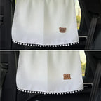 Universal Suction Cup Curtain Flower Car Window Sunshade Cover Cartoon Side Window Sunshade Uv Protection For Kid Baby Children