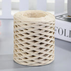 200M Raffia paper rope Straw Yarn For Knitting Crocheting Paper Threads DIY Handmade Summer Sunhat Beach Bag Freeshipping