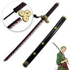 One Piece Cosplay Roronoa Zoro Katana Sword PU Trafalgar Sword Law Role Playing Yuki Samurai prop Party toy Sword 72cm