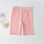 Girls' Five Point Leggings Summer Thin Modal Shorts Baby Cycling Pants 4-11Y