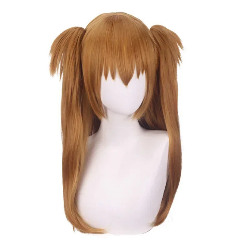 Rei Ayanami Cosplay Costume Asuka Langley Soryu Cosplay  Women School Uniform Dresses Wig Hair Clips Halloween Loli Clothing