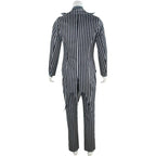 Role playing Christmas Eve horror Jack Cos dress skeleton Jack men and women full set of Christmas and Halloween costumes new