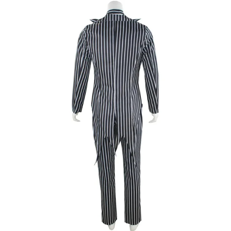 Role playing Christmas Eve horror Jack Cos dress skeleton Jack men and women full set of Christmas and Halloween costumes new