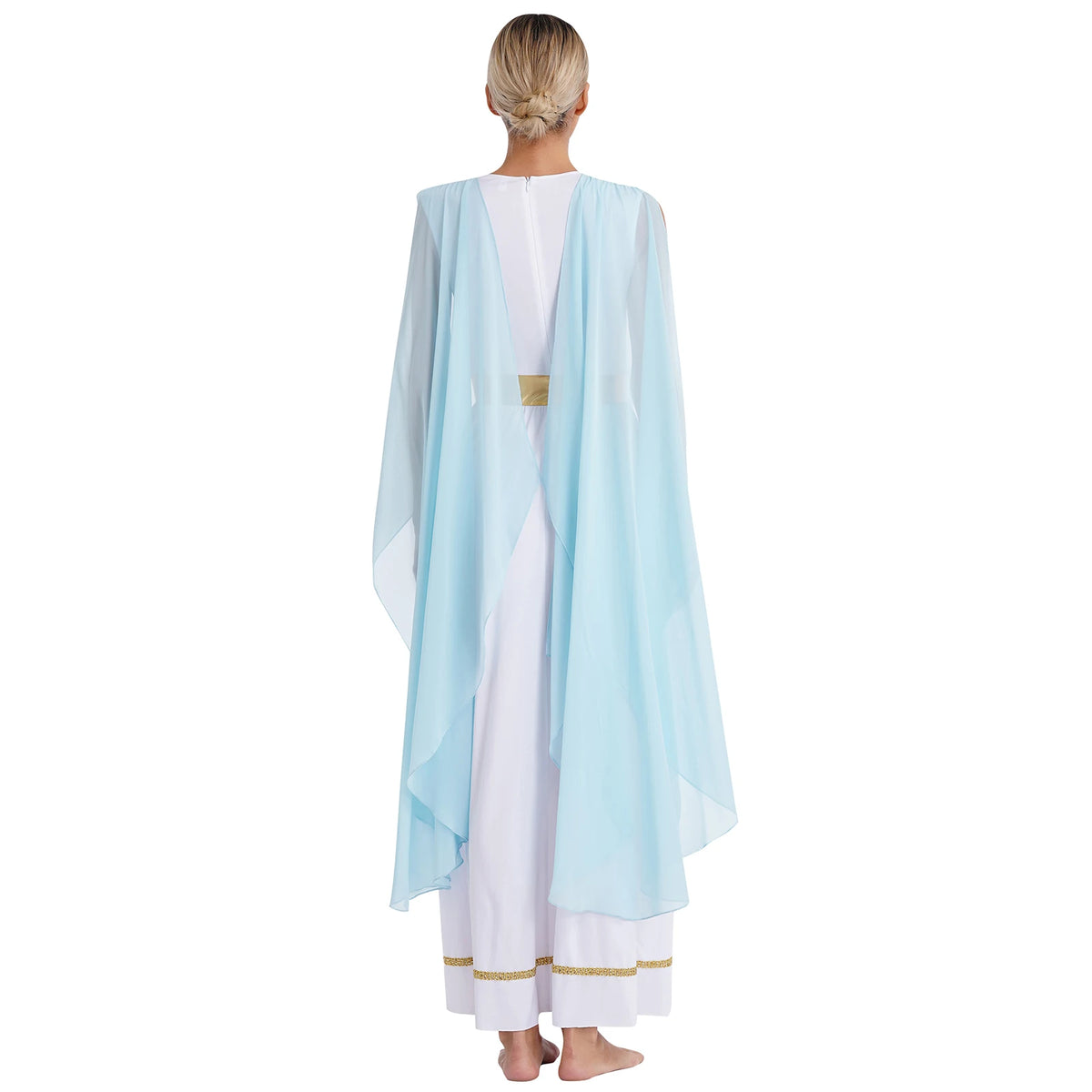 Womens Ancient Greek Athenian Princess Dress Toga Halloween Senator Caesar Cosplay Party Costume Roman Empress Long Robe Dress