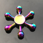 New Metal Rainbow Fidget Spinner Gradient Color R188 Mute Bearing EDC Hand Spinner Fingertip Gyro Anti-Anxiety Adult Toys Gifts
