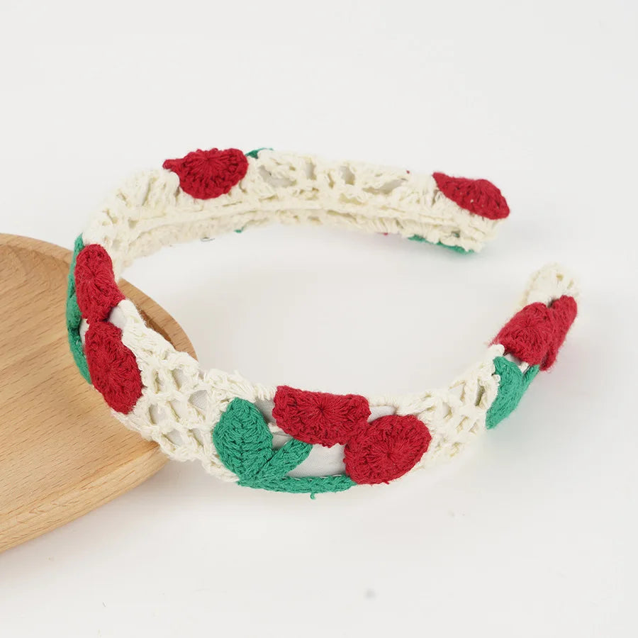 NEW Knitted Headband Bohemian Style Summer Seaside Vacation Handmade Head Band Hair Accessories for Women Girls