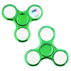 Creative Luminous LED Light Fidget Spinner Hand Top Spinners Glow In Dark Light EDC Figet Spiner Finger Stress Relief Toys