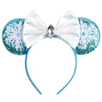 Mickey Cartoon Olaf Headbands for Kids Cute Snowman Ears Hair Accessories Women Elsa Frozen Hairband Girls Cosplay Headwear Gift