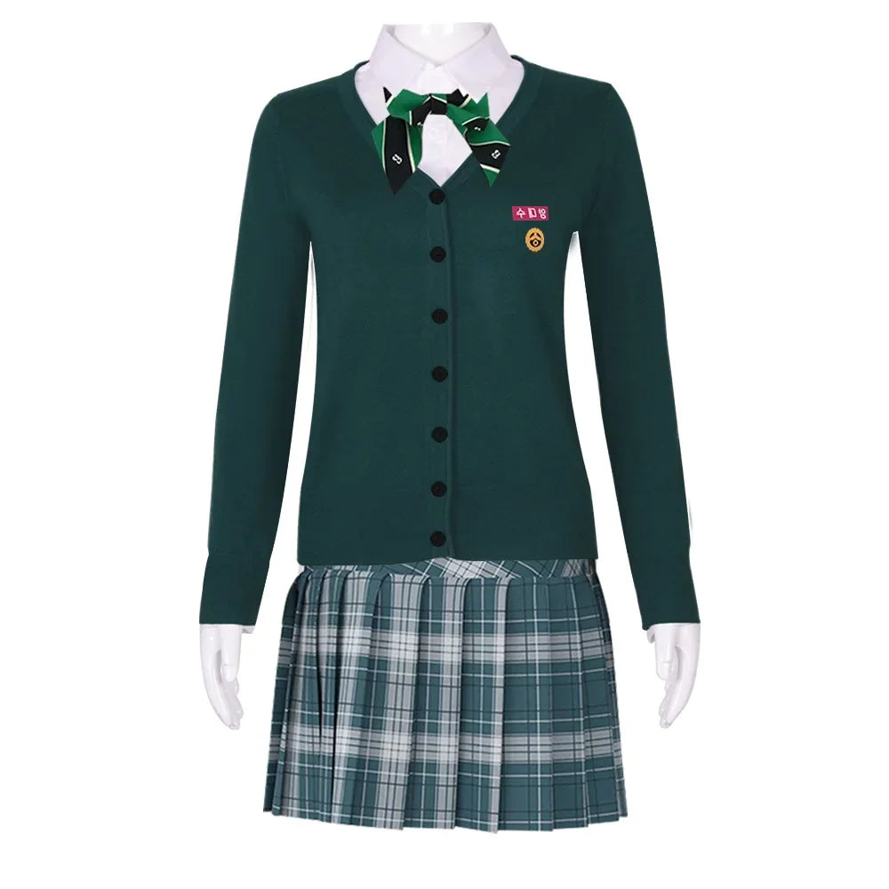 Anime Girl Cosplay Costume Roleplay Outfit Set