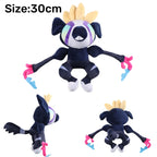 Black Pokemon Stuffed Toys Pikachu Umbreon Psyduck Snorlax Mew Rayquaza Charizard Greninja Darkrai Rillaboom Plush Soft Toy