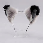 Lolita Animal Cat Fox Ear Hair Hoops Cosplay Girls Halloween Anime Headbands Headwear Hair Accessories