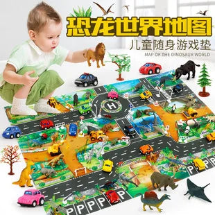 Scientific and Educational Cognitive Glove Model, Simulated Dinosaur, Children's Interactive Entertainment Hand Puppet Toy