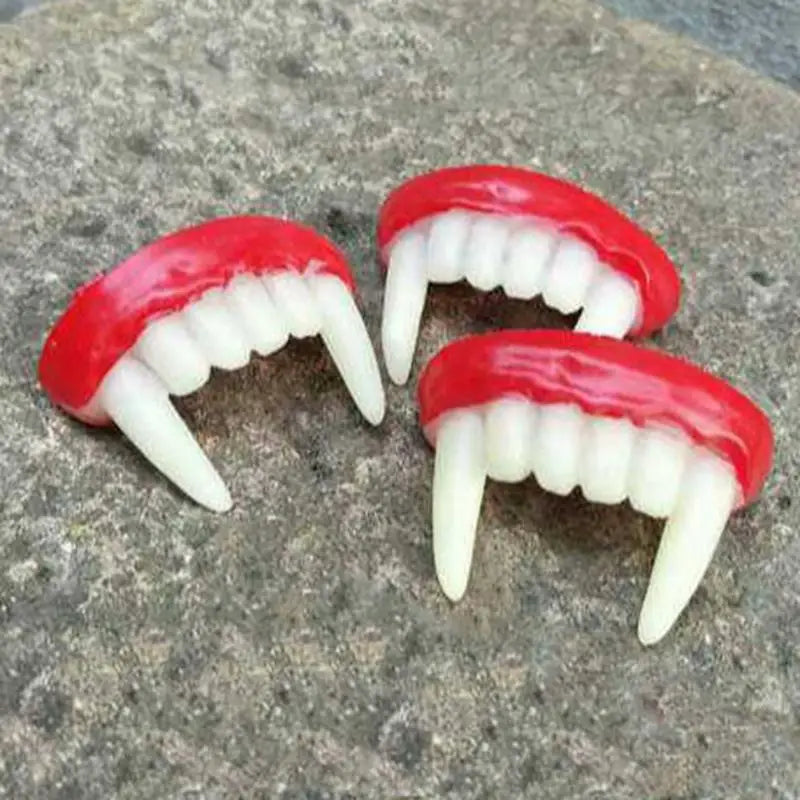 Horror Vampire Dentures Ghost Halloween Party Props Makeup Cosplay Performance Vampire Dentures Carnival Festival Party Supplies
