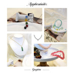 24-Color 8mm Crystal Bead Bracelet Making Kit - 360/480/720 Pieces Jewelry Glass Beads round Beads Suitable for Crafting