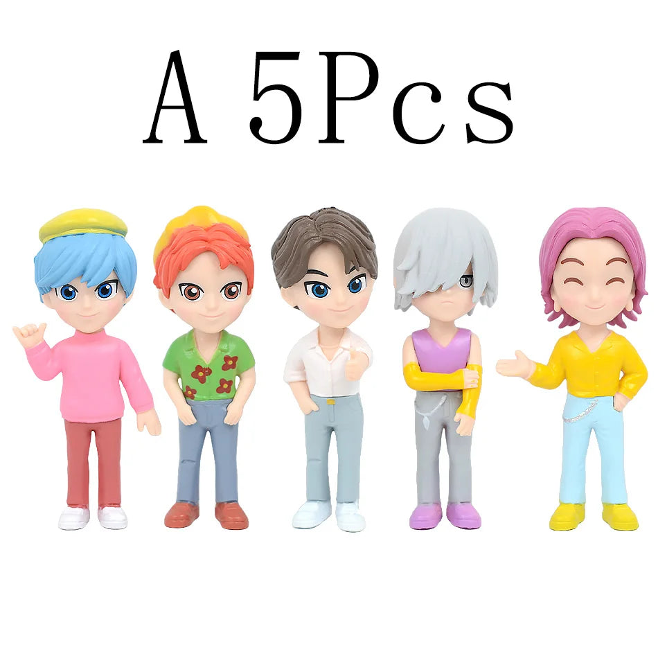 Anime Figure PVC Collectible – Kpop Demon Hunters Mini Figurine Toy