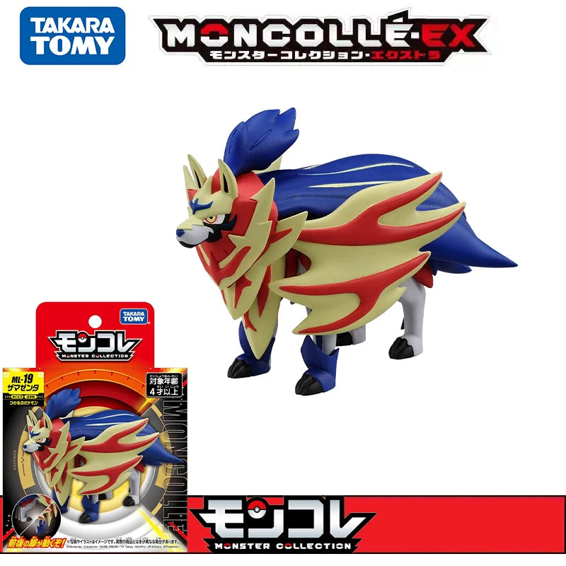 Original Pokemon Figures Shiny 50% Forme Zygarde Mega Rayquaza Terapagos Terastal Form Gigantamax Charizard ML Collection Model