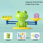 Mathematical Intelligence Math Toys Funny Frog Scale Children's Early Education Toys Addition Subtraction Balance Enlightenment