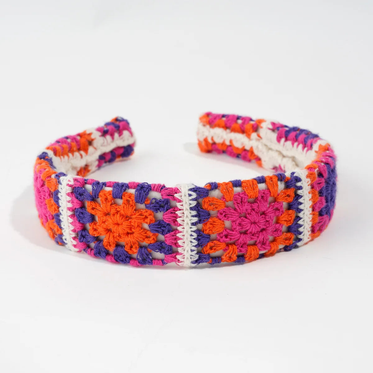 NEW Knitted Headband Bohemian Style Summer Seaside Vacation Handmade Head Band Hair Accessories for Women Girls