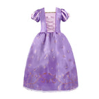 Girls Princess Dress Kids Disney Cosplay Cinderella Snow White Aurora Rapunzel Halloween Costume Children Birthday Party Dresses